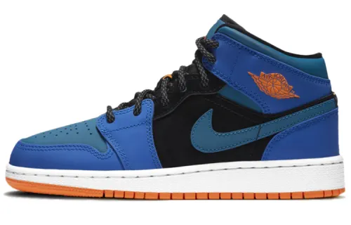 Jordan 1 Mid GS Racer Blue