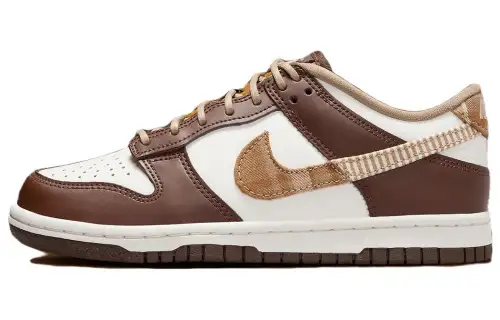 Nike Dunk Low 'Brown Plaid' GS