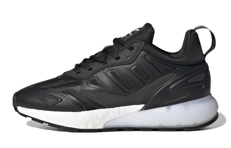 Подростковые кроссовки adidas ZX 2K BOOST 2.0 J (черно-белые)