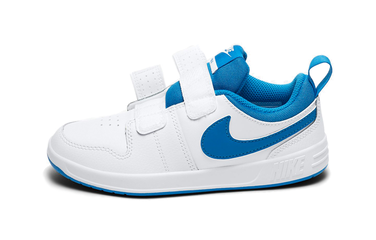 Кроссовки Nike Pico 5 (бело-синий) — фото 4