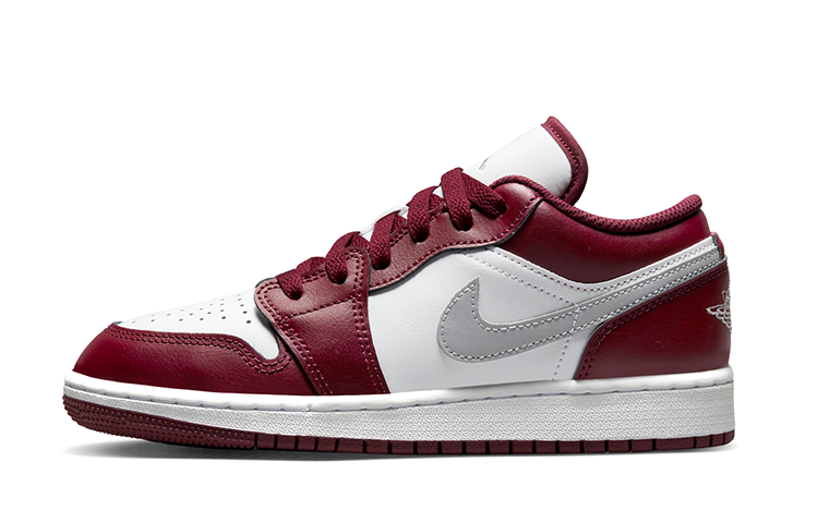 Кроссовки Jordan Air Jordan 1 Low GS (красно-белый)