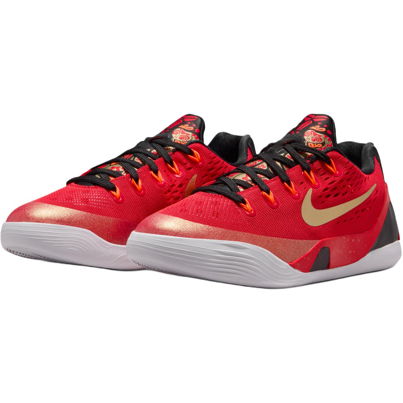 Кроссовки Nike NikeKobe 9 Low EM (красный) — 大学红 — фото 3