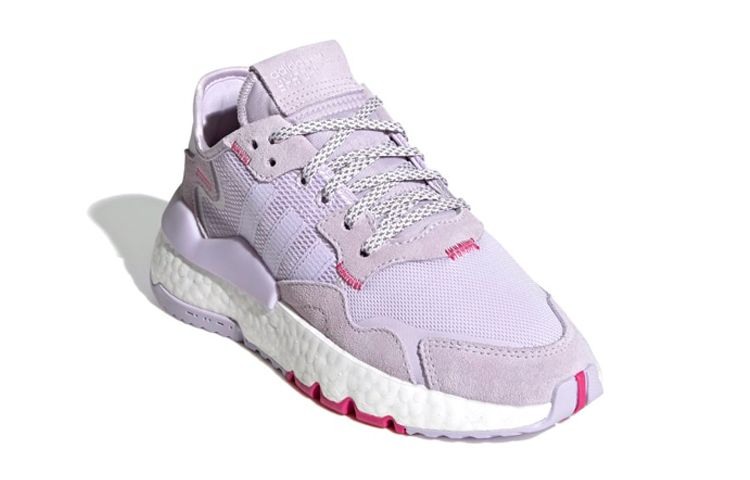Детские кроссовки adidas Nite Jogger (фиолетовый) — фото 3