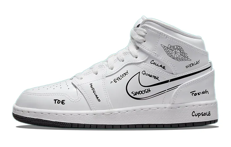 Jordan 1 Mid Schematic GS