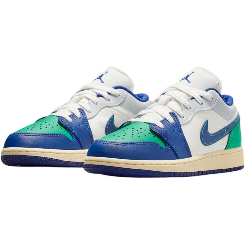 Кеды Jordan JordanAir Jordan 1 Low (бежево-синий) — Бежевыйсиний — фото 2