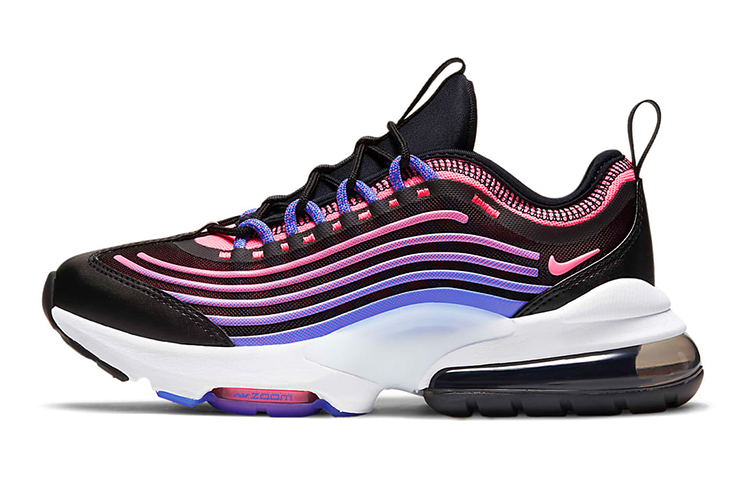 Nike Air Max ZM950 Cushioning Abrasion Resistant Low top Running Shoes Black Purple Pink Unisex