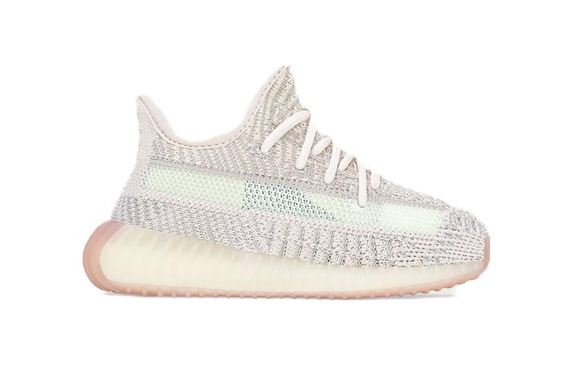 Кроссовки adidas originals Yeezy Boost 350 V2 Citrin (белый) — фото 4