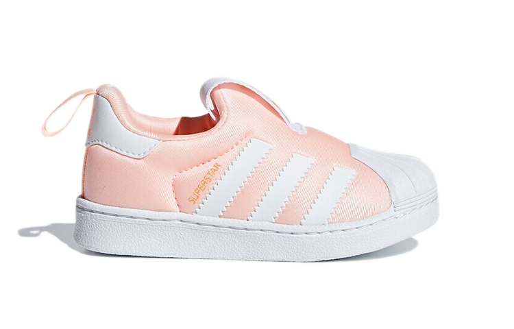 Детские кроссовки adidas originals SUPERSTAR 360 (розово-белый) — Розовый / белый — фото 2