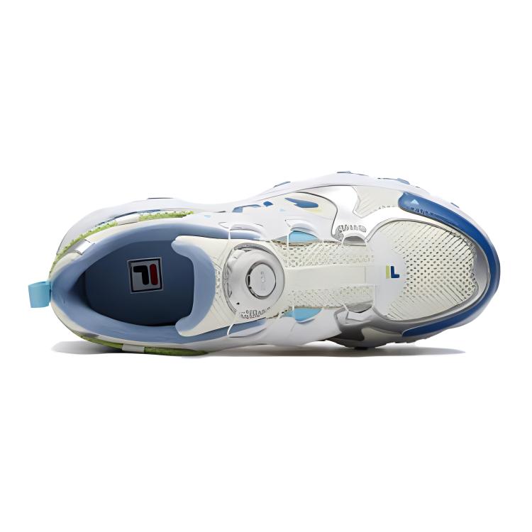 Кроссовки Fila KIDSFluid (серо-белые) — 香草冰白/银灰色 — фото 6