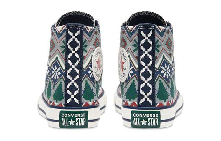 Детские кеды Converse Chuck Taylor All Star (серо-зеленые) — фото 5