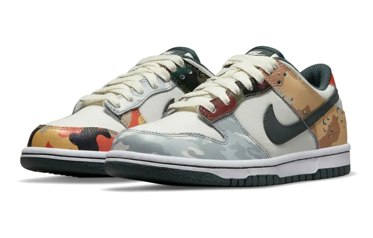 Nike Dunk Low Sail Multi-Camo GS