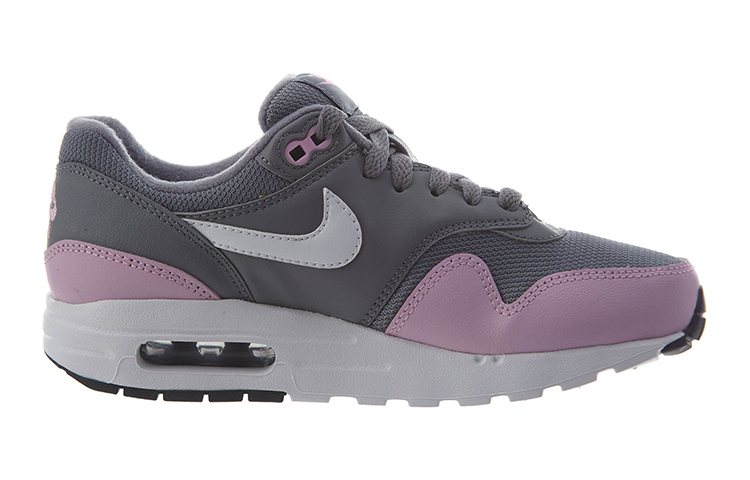 Кроссовки Nike Air Max 1 (серо-фиолетовые) — фото 2