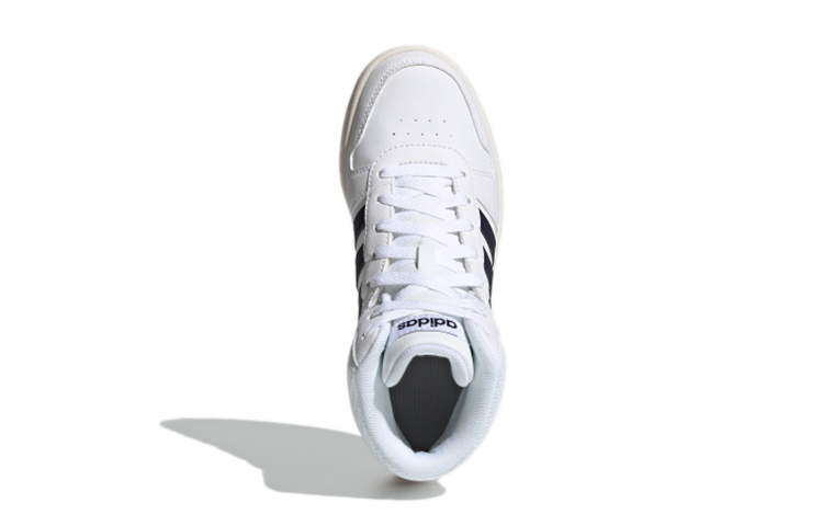 Кеды adidas neo Hoops 2.0 K (черно-белые) — фото 6
