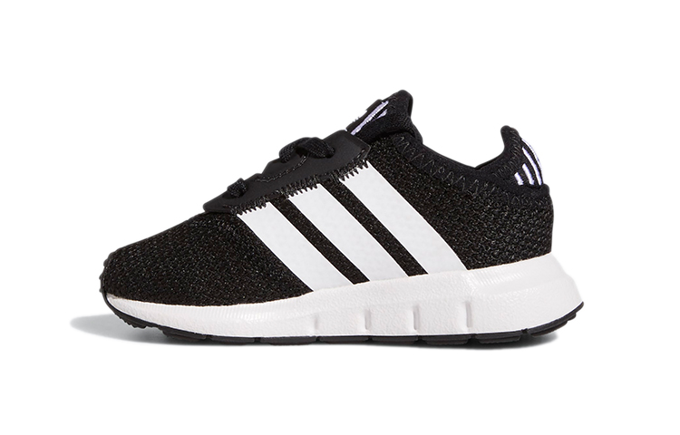 Детские кроссовки adidas originals Swift Run X (черно-белые)
