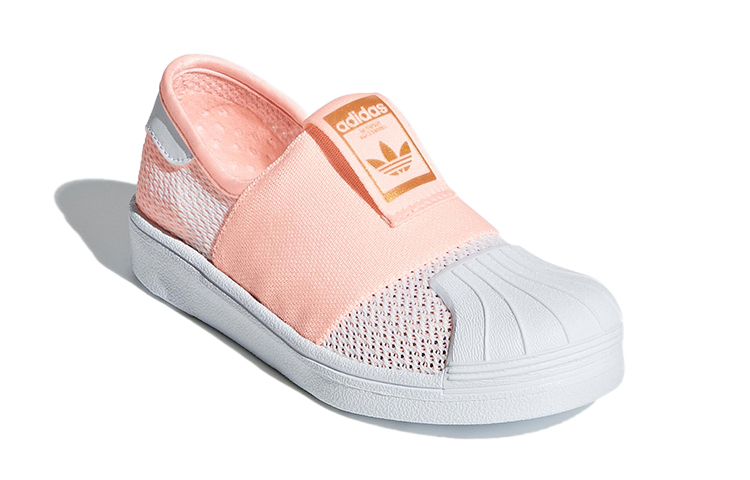 Детские кеды adidas originals SUPERSTAR 360 2.0 C (розовый) — фото 5