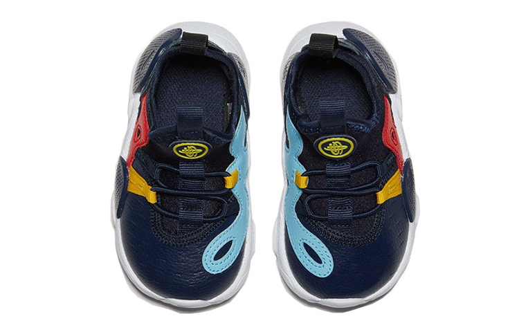Детские кроссовки Nike Huarache E.D.G.E. (разноцветные) — Жёлтый / синий / красный — фото 4