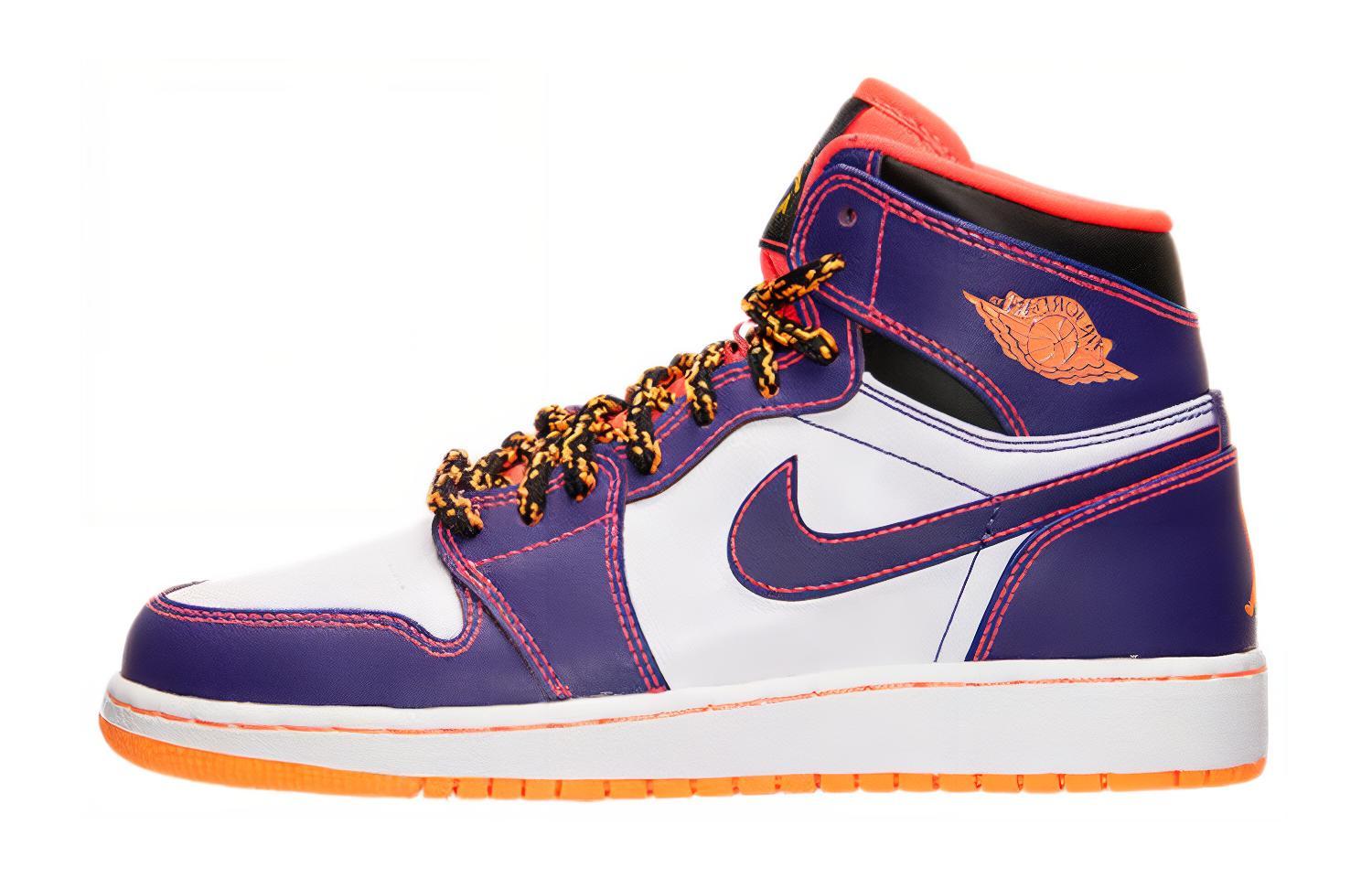 Кроссовки Jordan Air Jordan 1 Retro High Taz (сине-белые)