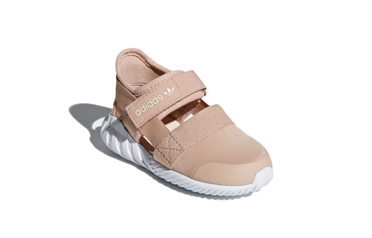 Детские кеды adidas originals Doom Sandal I (розово-белые) — фото 3