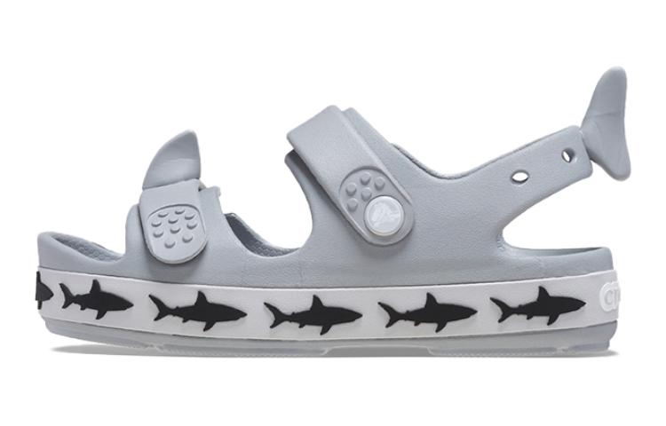 Детские сандалии Crocs (серые)