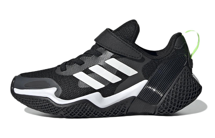 Кроссовки adidas 4Uture Runner Sport K (черно-белые)