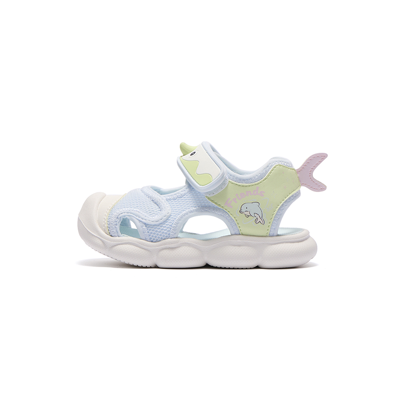 Детские кроссовки 361° KIDS Dolphin (светло-голубые/зеленые)