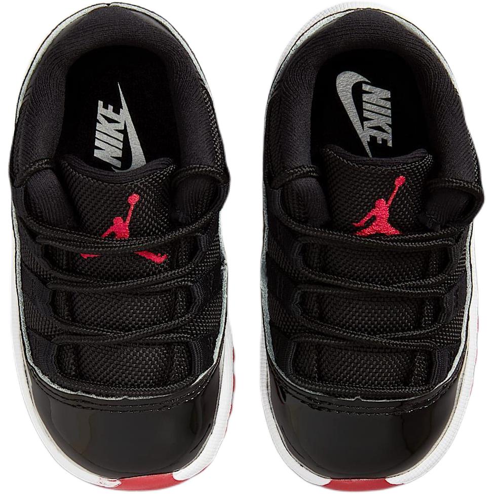 Детские кроссовки Jordan Air Jordan 11 Retro Low Bred (черные) — фото 5