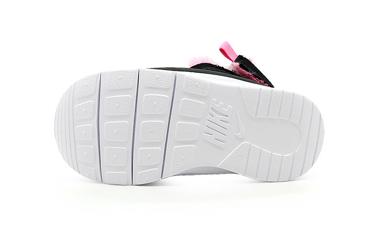 Детские кроссовки Nike Child High (черно-розовые) — фото 7