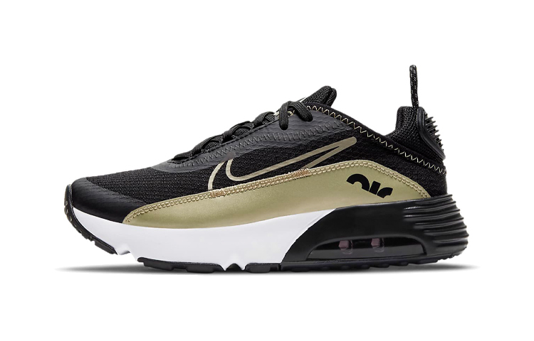 Кроссовки Nike Air Max 2090 (черно-золотой) — фото 1