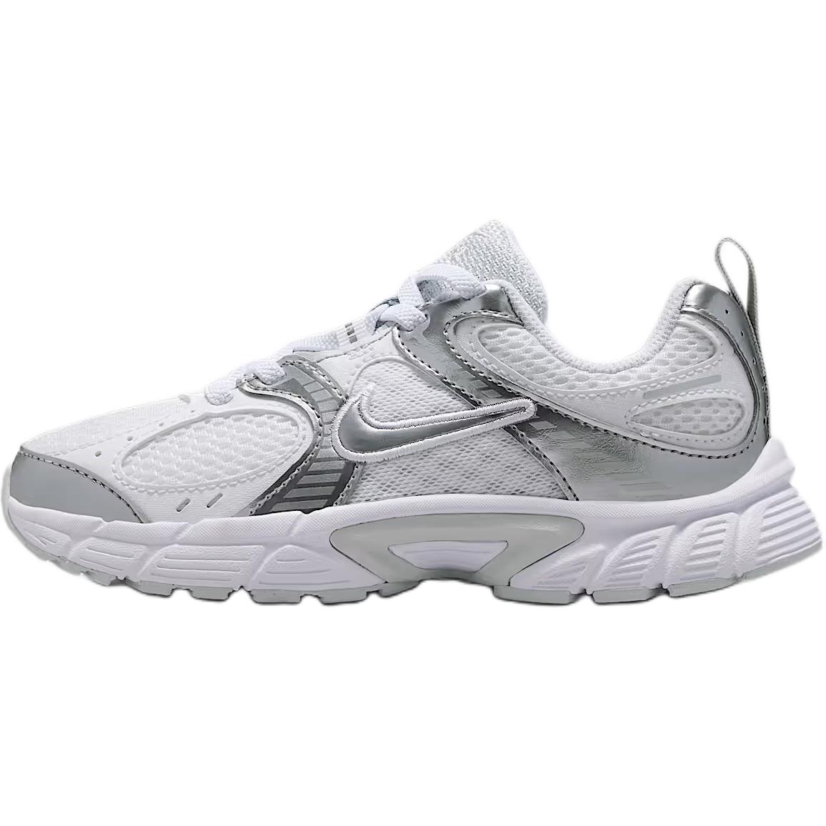 Детские кроссовки Nike V5 RNR (серебряные)