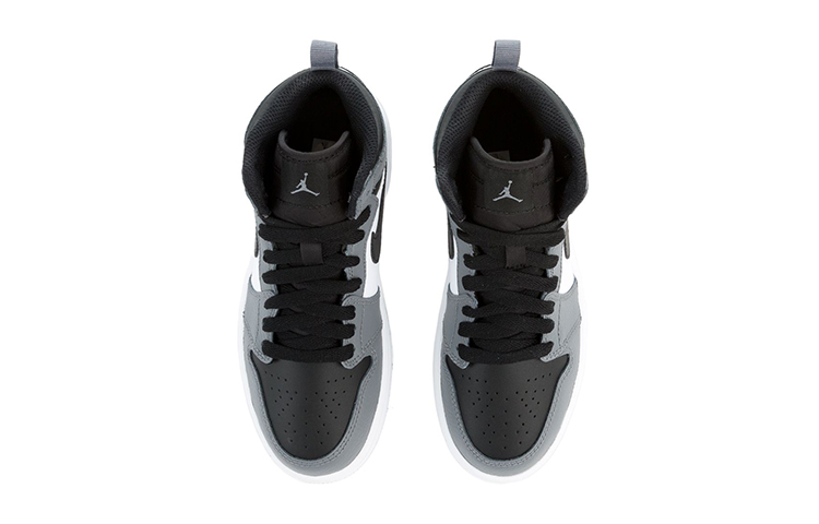 Кроссовки Jordan Air Jordan 1 Retro High 'Rare Air' (черно-серые) — Чёрныйсерый — фото 4