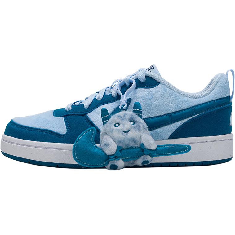 Кеды Nike NikeCourt GS (зелено-белые)