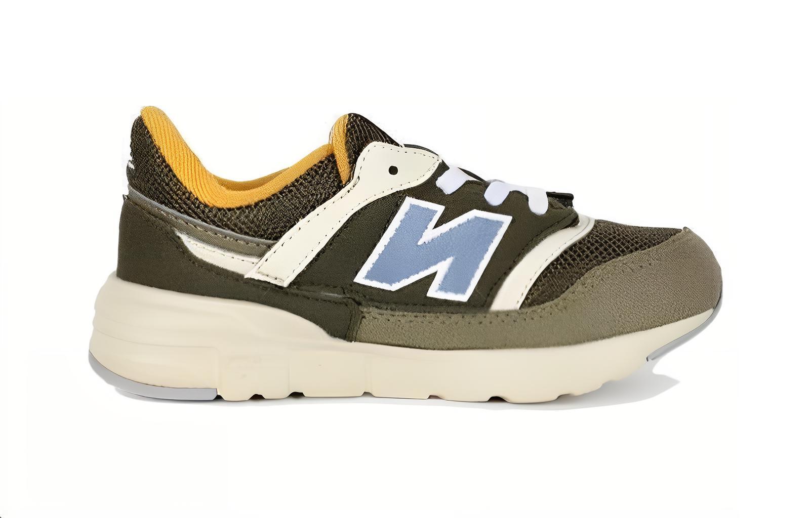 Детские кроссовки New Balance (зеленые) — фото 2