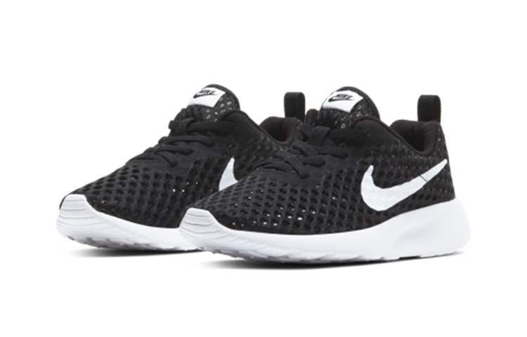 Детские кроссовки Nike Tanjun BR (черно-белые) — Чёрныйбелый — фото 7
