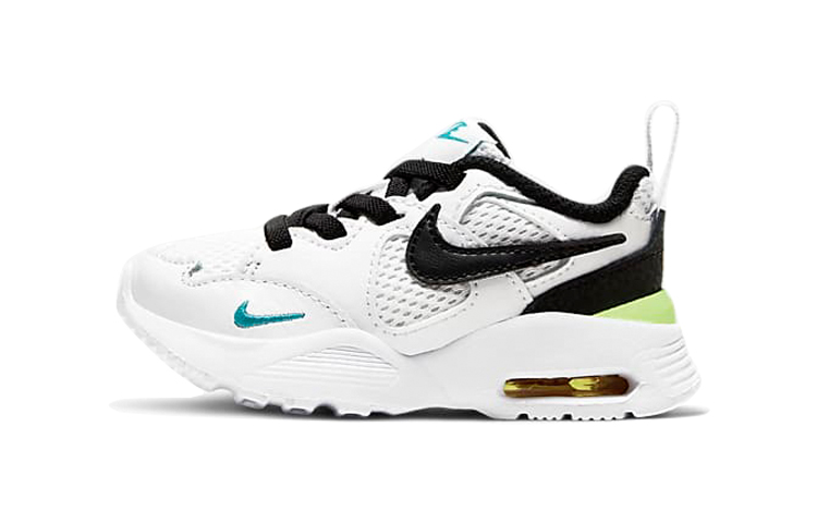Детские кроссовки Nike Air Max Fusion (бело-черные) — Белыйчёрный — фото 1