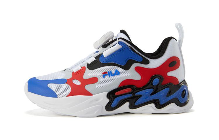 Детские кроссовки Fila (сине-розовые)