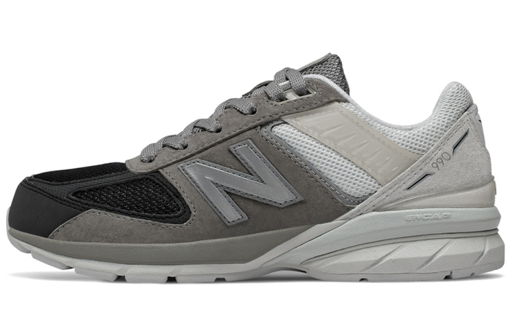 Кроссовки New Balance 990 V5 (серо-черные)