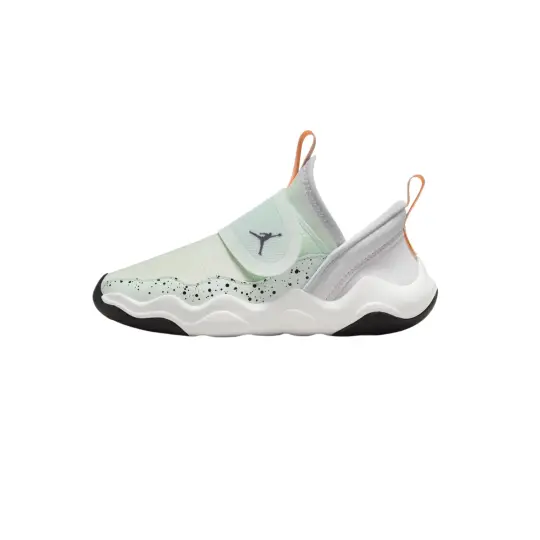 Jordan Comfortable Low top Kids' Training Shoes Slight Green/Black/Sail White/Mountain White/Soccer Gray Kids'
