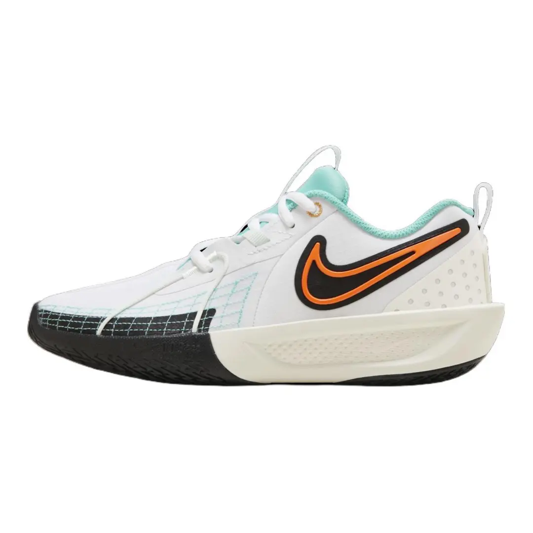 Nike G.T. Cut 3 Slip Resistant Cushioning Rebound Low top Basketball Shoes White