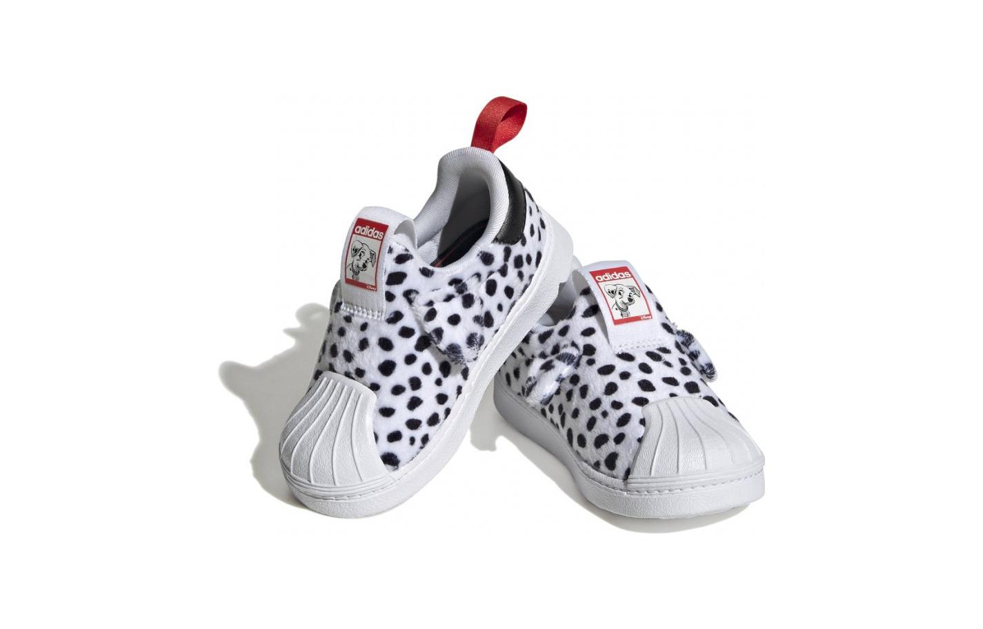 Детские кроссовки adidas originalsSuperstar 360 I (черно-белый) — Чёрныйбелый — фото 4
