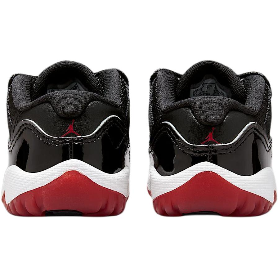 Детские кроссовки Jordan Air Jordan 11 Retro Low Bred (черные) — фото 6