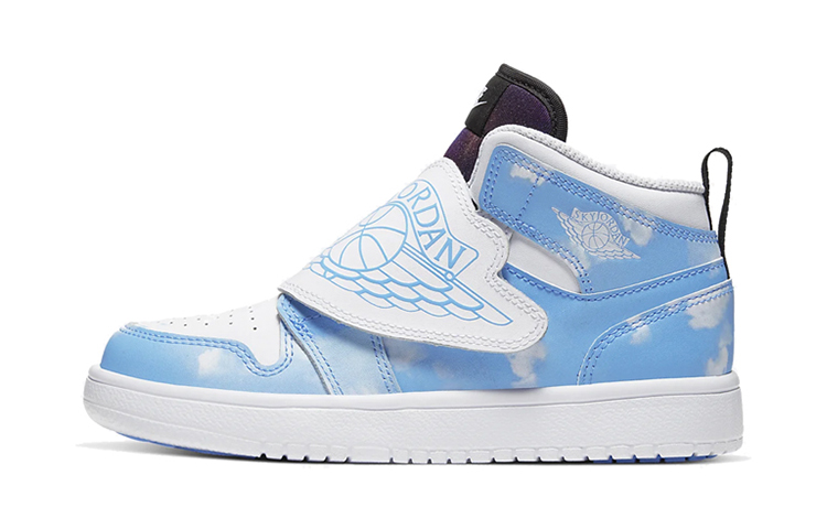 Кеды Jordan Air Jordan 1 Fearless (синие) — фото 1