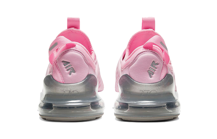 Детские кроссовки Nike Air Max 270 Extreme (розовые) — 粉色/白色/金属银 — фото 6