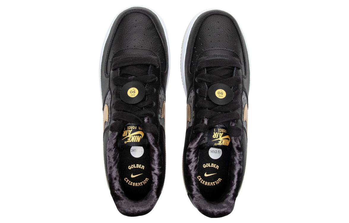 Детские кеды Nike Air Force 1 Lv8 (черный) — Чёрный — фото 10