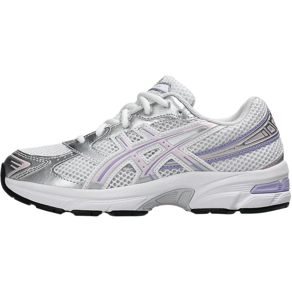 Детские кроссовки ASICS Gel-1130 (бело-серебристые)