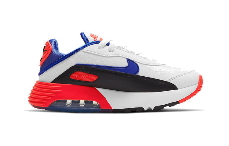 Детские кроссовки Nike Air Max 2090 EOI (белый / синий / красный) — фото 4