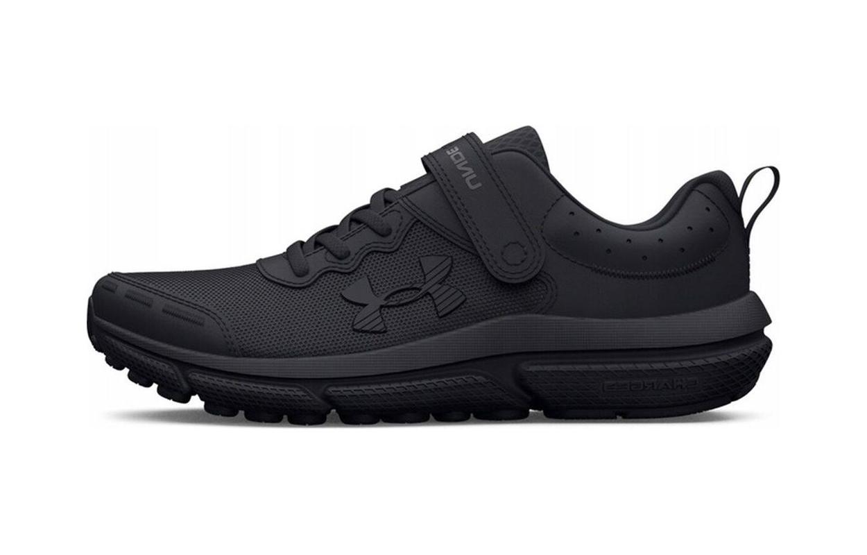 Кроссовки Under Armour Charged Assert 10 AC PS "Triple Black" (черные)
