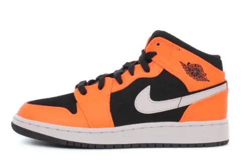 Jordan 1 Mid Black Cone GS