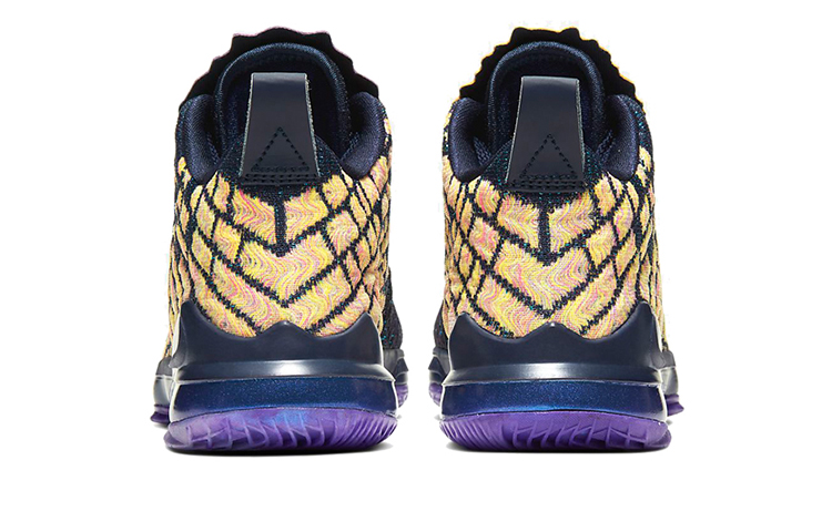 Детские кроссовки Nike Lebron 17 AS (черно-желтый) — Чёрныйжёлтый — фото 7