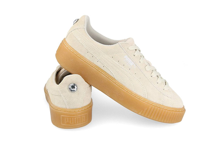Кеды PUMA Platform Jewel (милый бежевый) — фото 5