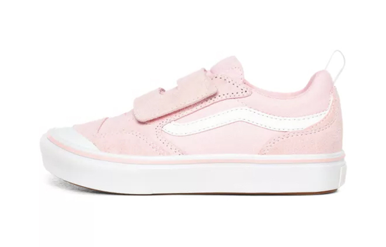 Детские кеды Vans Old Skool (розово-белые)